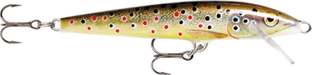Floating rapala are one of the best lures for wild trout